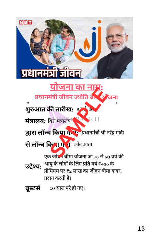 Government Schemes- Hindi